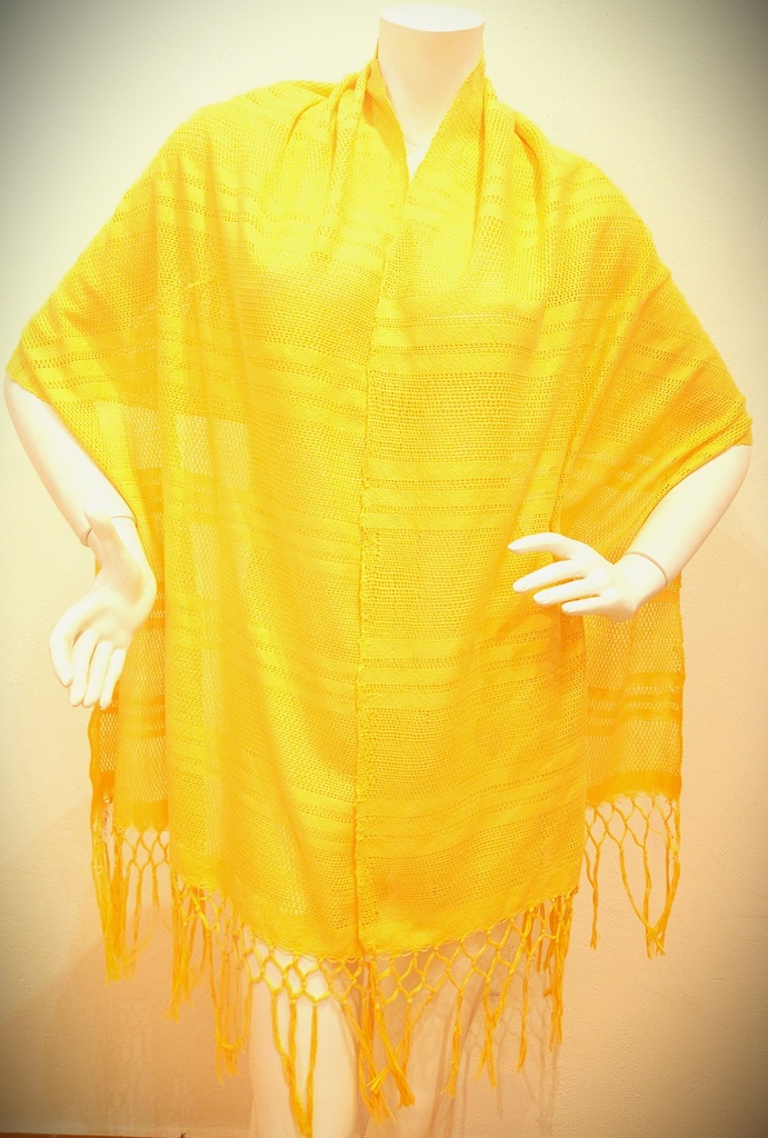 Rebozo amarillo 