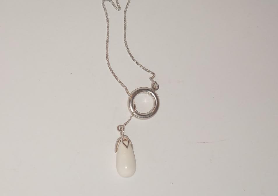 COLLAR GOTA SW CORONA FLORES