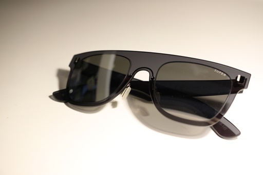 [ILEN006] 6F3 DUO-LENS FLAT TOP SILVER &BLACK